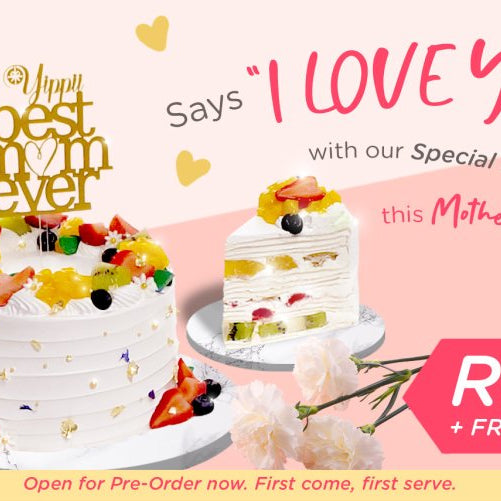 Yippii Gift | 2021 Special Edition Mother's Day Cake - Fruity Chunk Mille Crepe Cake! - YippiiGift