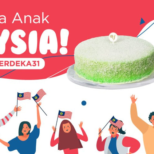 Yippii Gift | 63th Merdeka Rasa Malaysia Cake Series - YippiiGift
