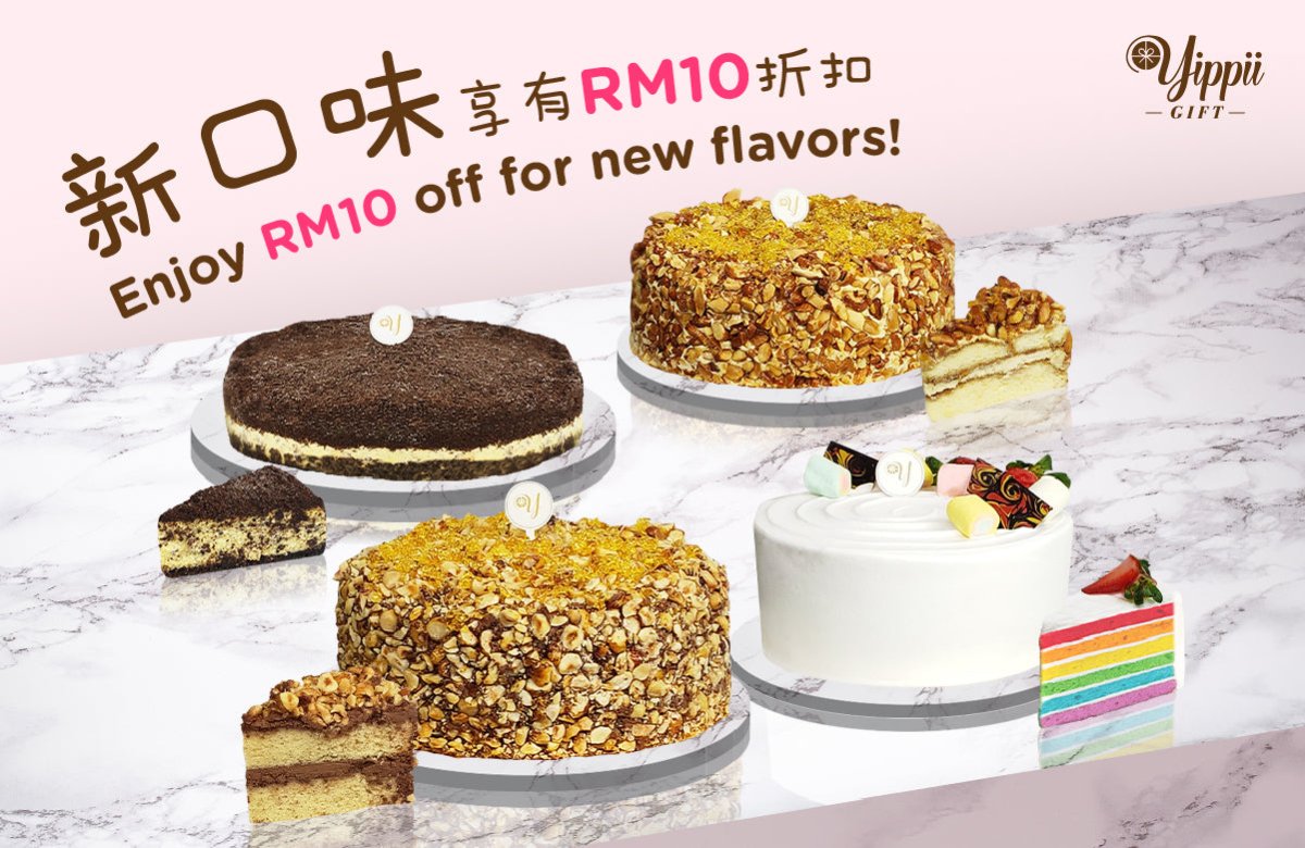 YippiiGift | Launching October New Flavor Cakes 🎂 - YippiiGift
