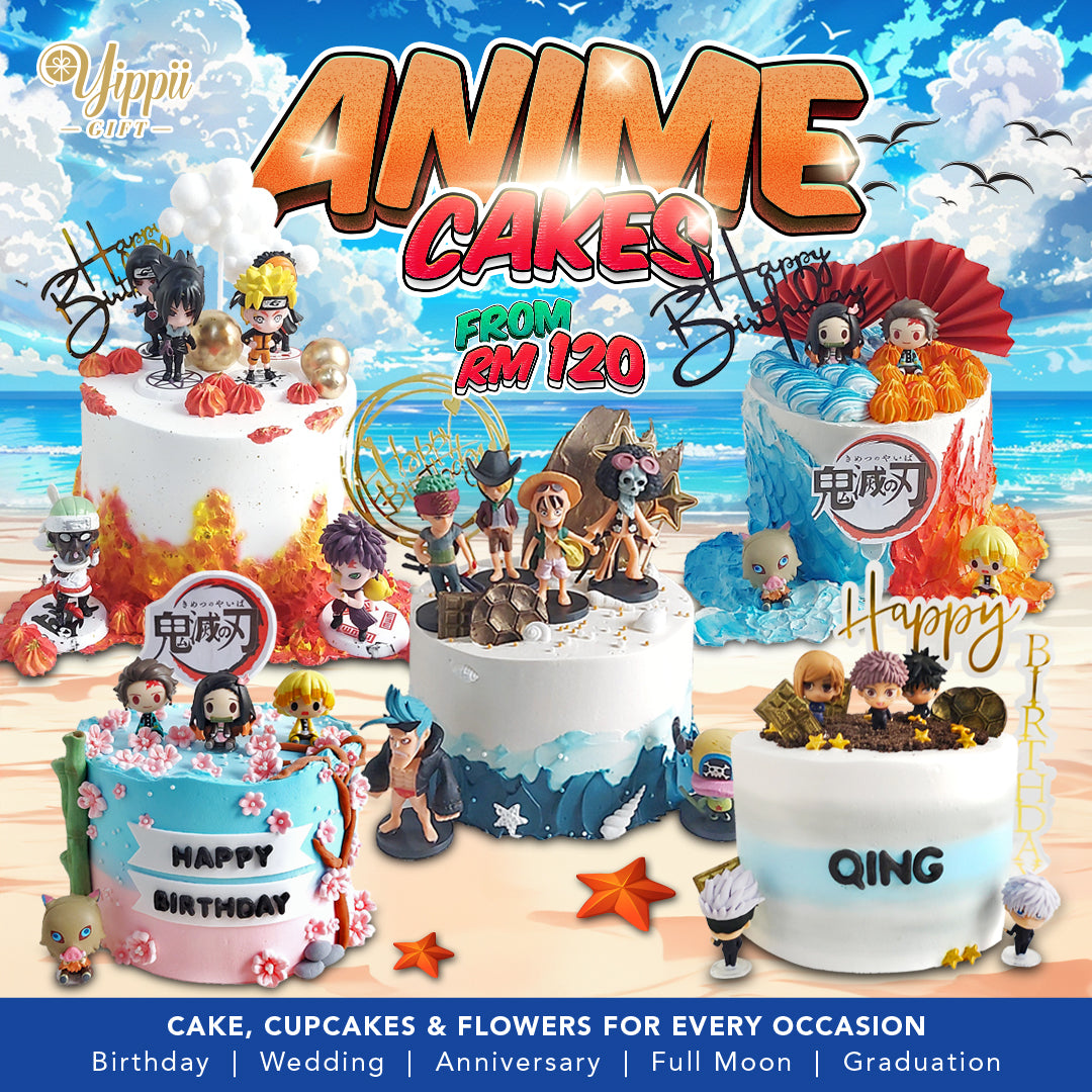 Anime Cake Designs