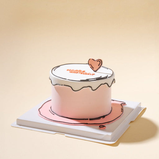 3D Cartoon Cake 6 inch - YippiiGift