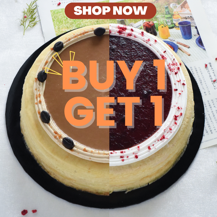 Shopee B1F1 Mille Crepe (8 inch) Pre-order 1 day advance