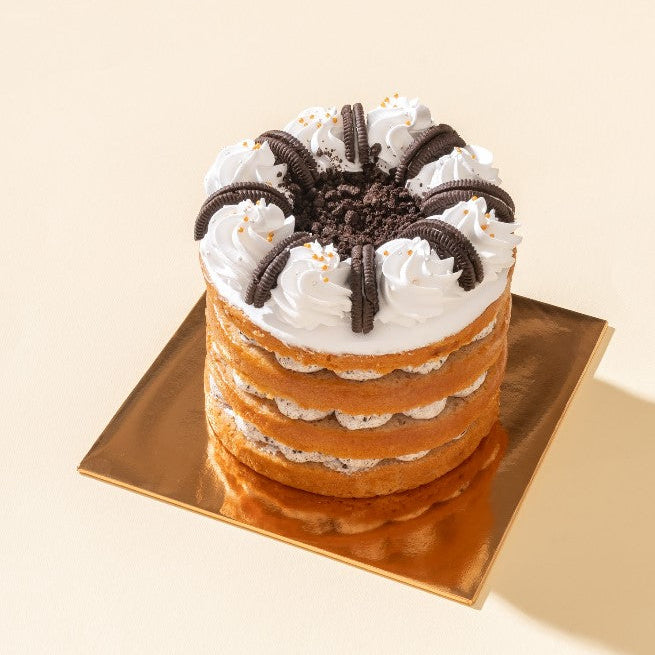 Oreo Vegan Naked Cake 6 Inch