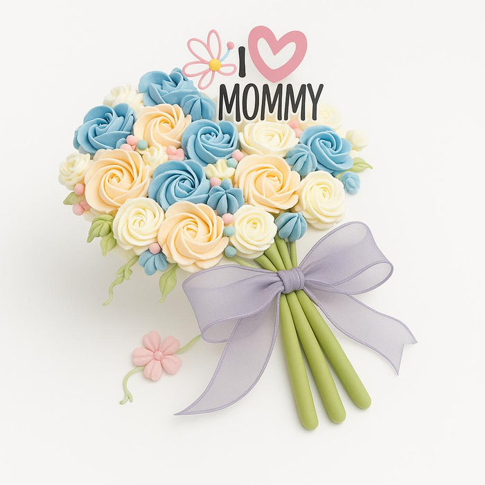 Cupcake - Flower Bouquet 7 Pcs