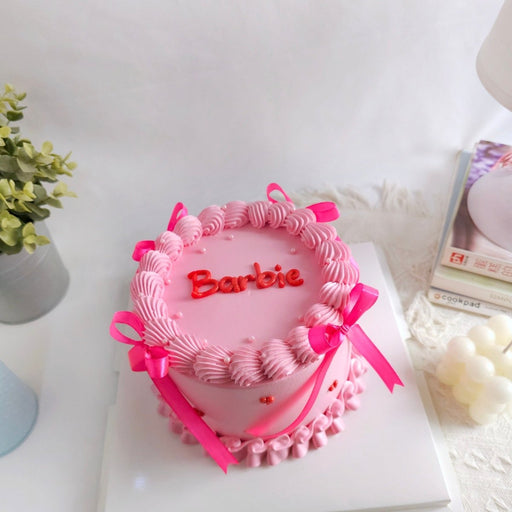 Barbie Pink Cake 6 inch - YippiiGift