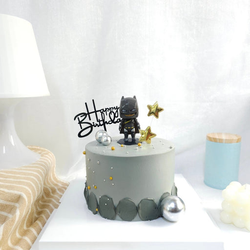 Batman Cake 6 inch (With Toy) - YippiiGift