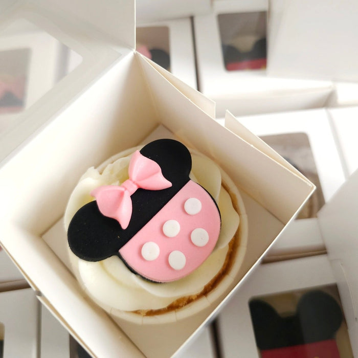 Cupcake - Mickey Minnie 6 Pcs (Fondant) - YippiiGift