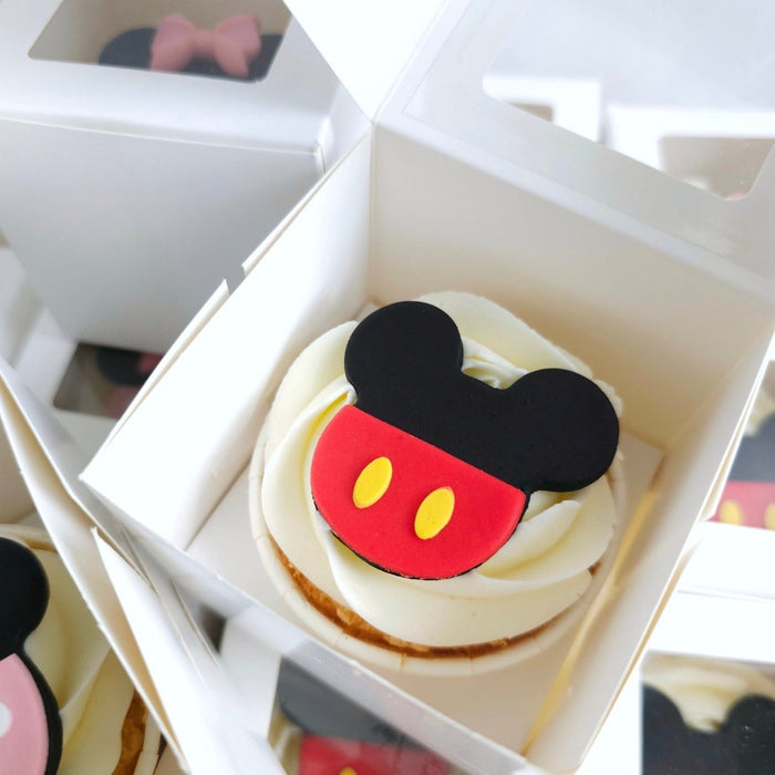 Cupcake - Mickey Minnie 6 Pcs (Fondant) - YippiiGift
