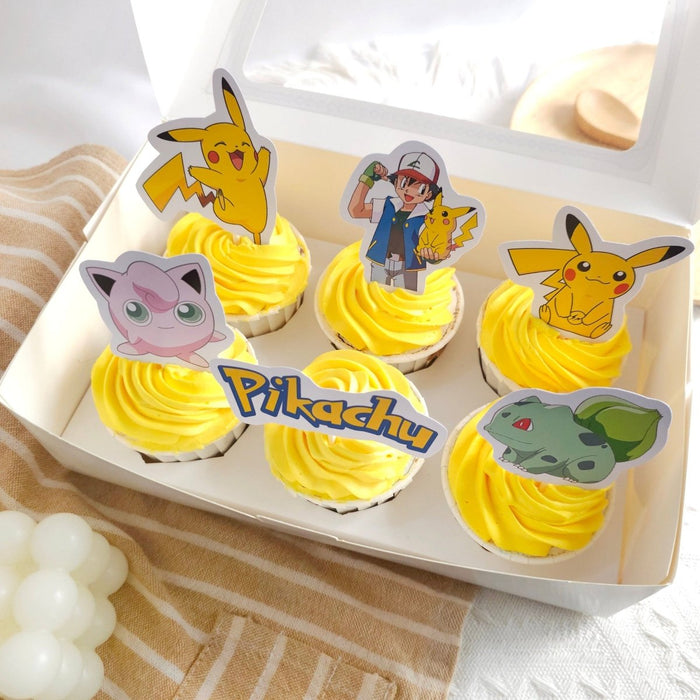Cupcake - Pokemon 6 Pcs - YippiiGift