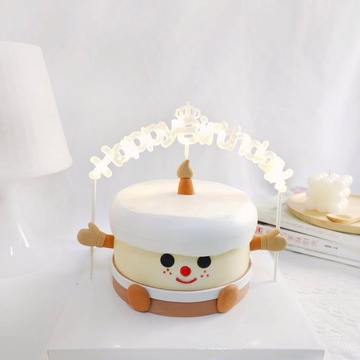 Jelly Cat Candle Cake 6 inch - YippiiGift