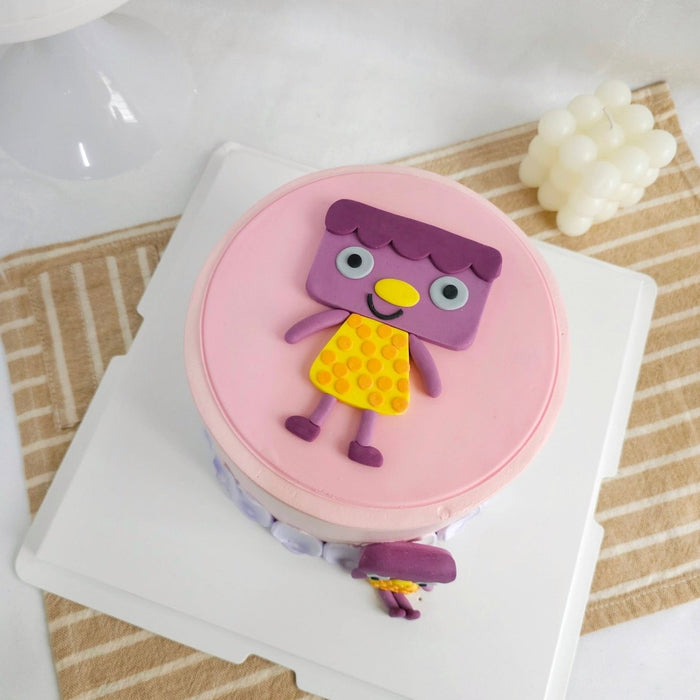 Junior Noodle And Pals Jelly Cake 6 Inch - YippiiGift