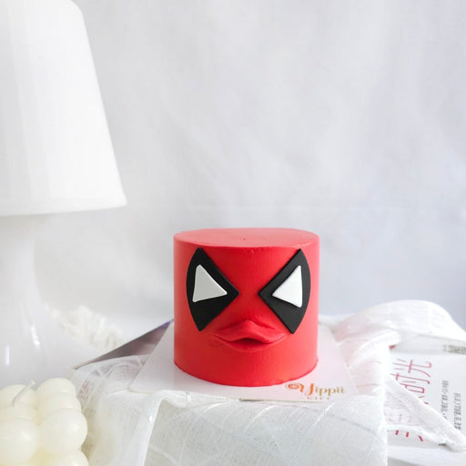 Mini Character Design Cake 3 Inch - Deadpool Duck - YippiiGift