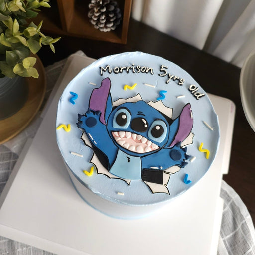 Stitch Cake 6 Inch (Fondant) - YippiiGift