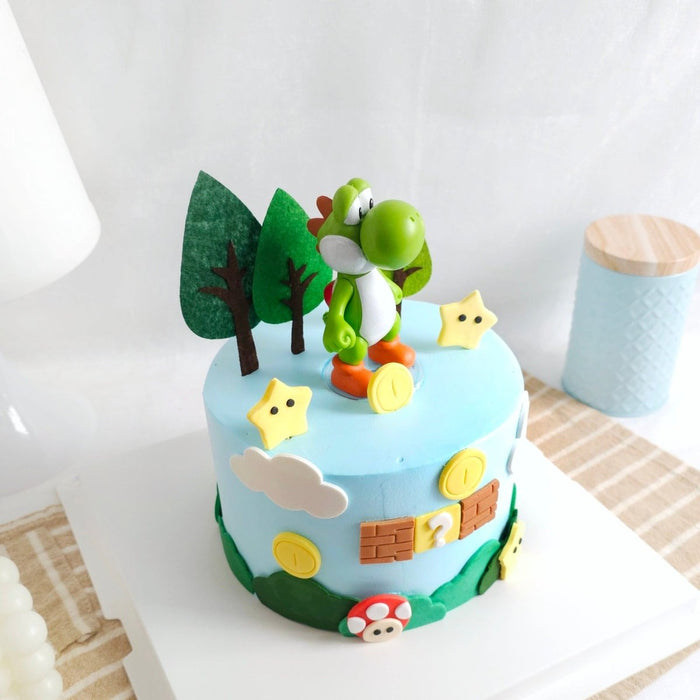 Yoshi Cake 6 Inch - YippiiGift