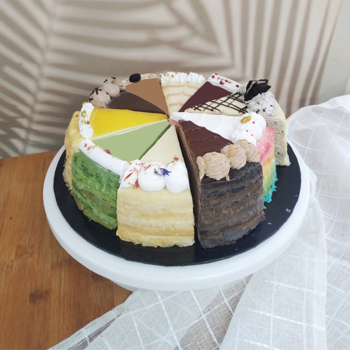 Assorted Mille Crepe Cakes (10 Slice) - YippiiGift