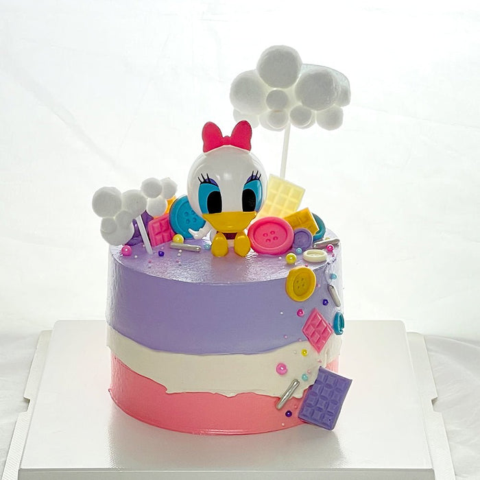 Daisy Duck Cake For Kids Birthday - YippiiGift
