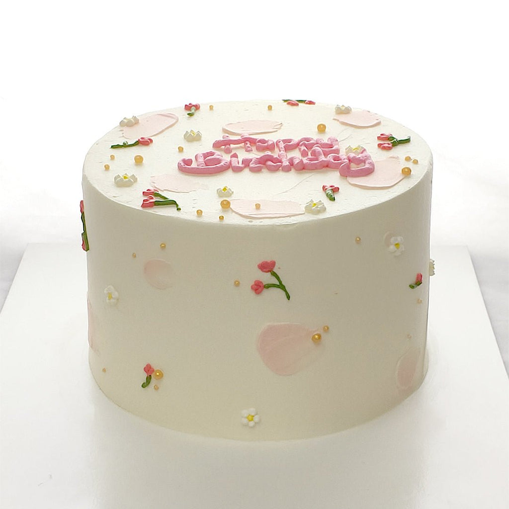 Floral Birthday Cake - YippiiGift