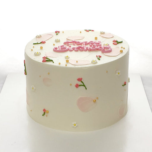 Floral Birthday Cake - YippiiGift