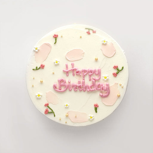 Floral Birthday Cake - YippiiGift