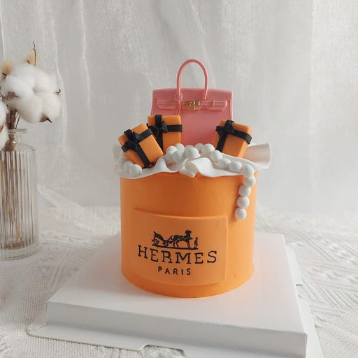 Hermes Handbag Cake 4 Inch - YippiiGift