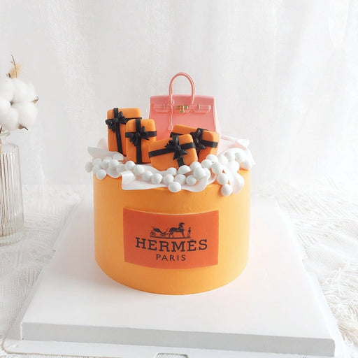 Hermes Handbag Cake 6 Inch - YippiiGift
