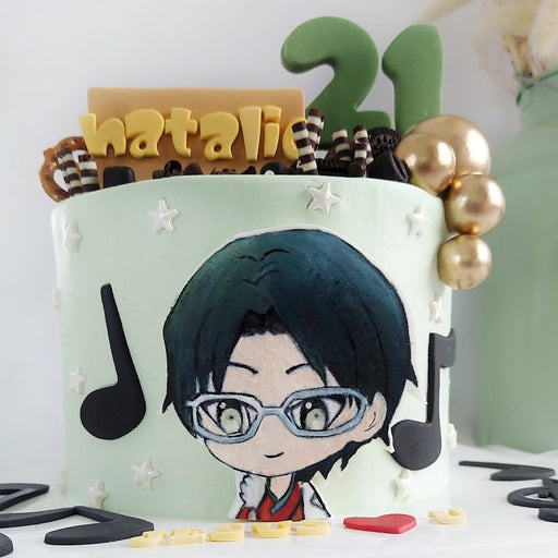 Keito Hasumi Anime Cake 6 Inch - YippiiGift
