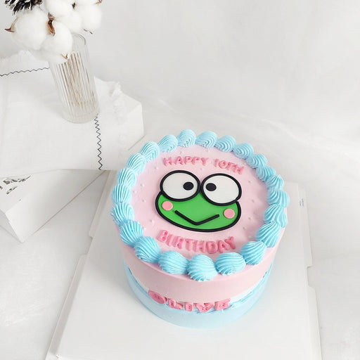 Keroppi Cake 6 Inch - YippiiGift