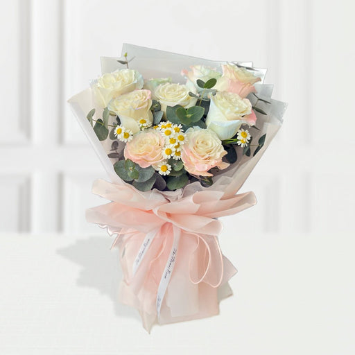 Mermaid Rose Fresh Flower Bouquet - YippiiGift