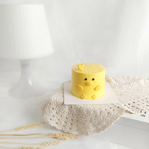 Mini Character Design Cake 3 Inch - Yellow Chick - YippiiGift