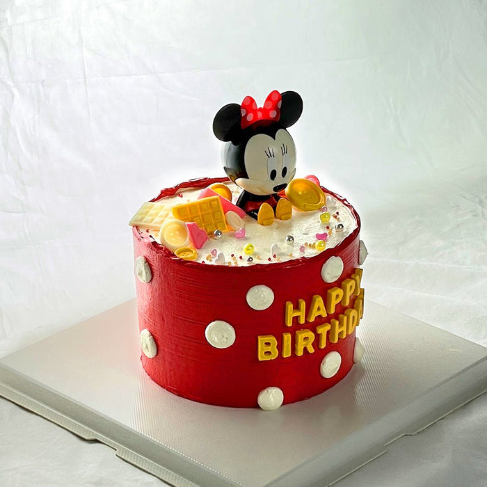 Minnie Mouse 3D Cartoon Cake - YippiiGift