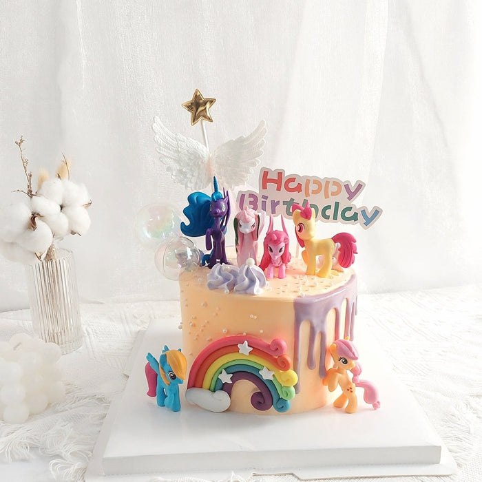 My Little Pony Cake 6 Inch (With Toy) B - YippiiGift