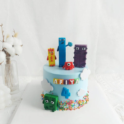 Numberblock Cake 5 Inch (Fondant) - YippiiGift