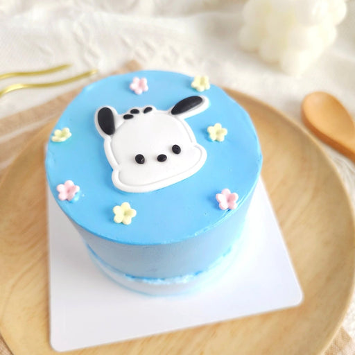 Pochacco Cake 2D Fondant 3 Inch - YippiiGift