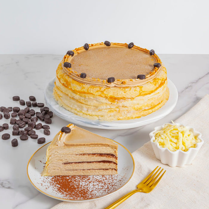 Tiramisu Cake Mille Crepe (Slice) - YippiiGift