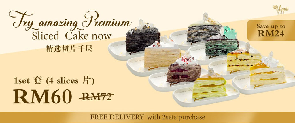 Yippii Gift | New Launching Premium Crepe Cake Set 🍰 - YippiiGift