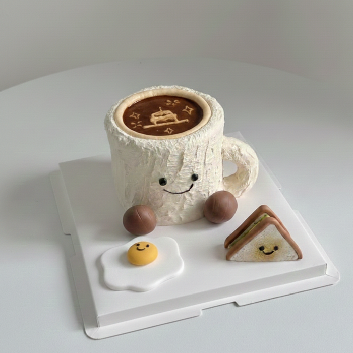 JellyCat Cake 4 inch - Kopi