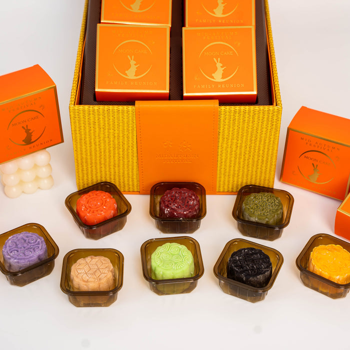 Orange Box Mooncake