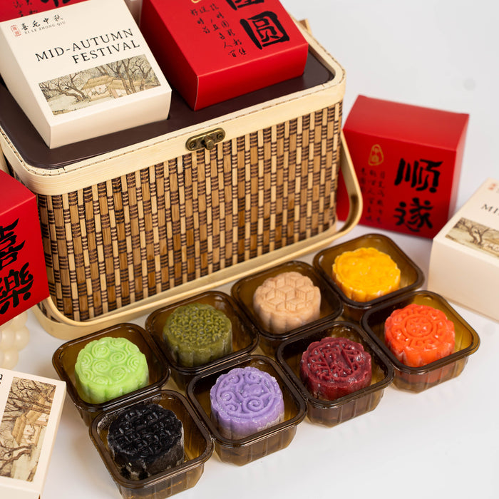 Bamboo Box Mooncake
