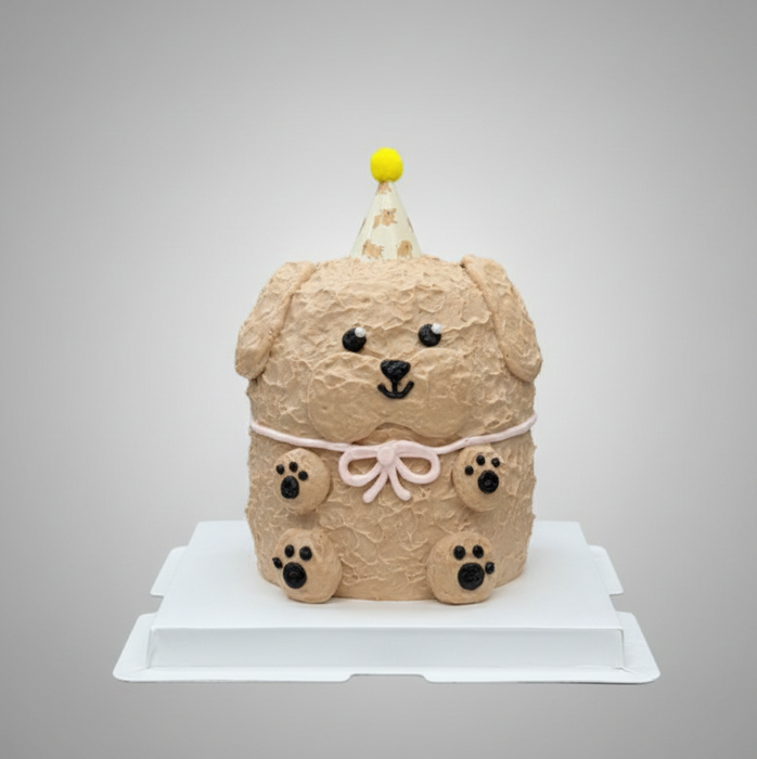 Puppy Cake 3D 4 Inch