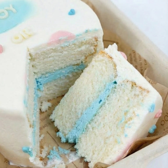 Bento Cake - Gender Reveal