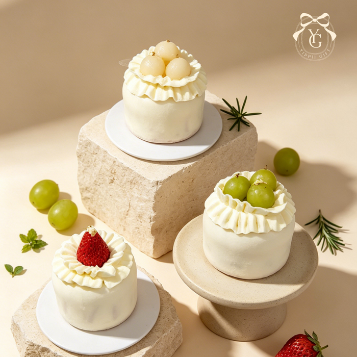 Mini Fruits Mochi - Trinity set (3-in-1)