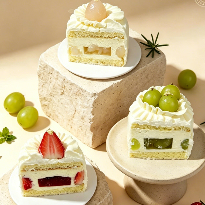 Mini Fruits Mochi - Trinity set (3-in-1)