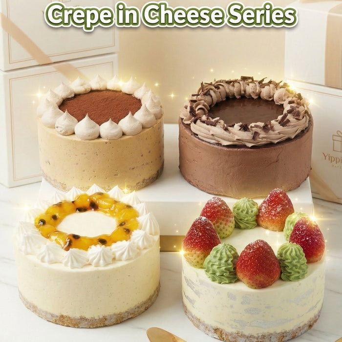 4inch Crepes in Cheese Collection