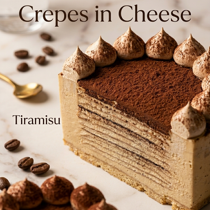 4inch Crepes in Cheese Collection