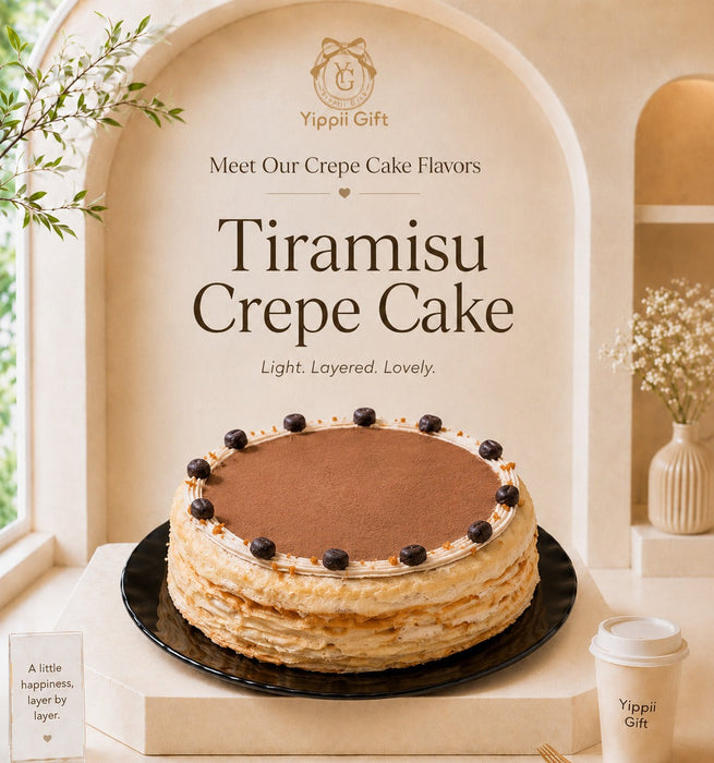 Tiramisu Cake Mille Crepe