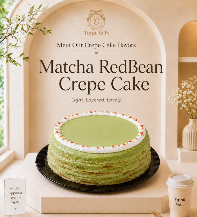 Japanese Matcha Mille Crepe Cake