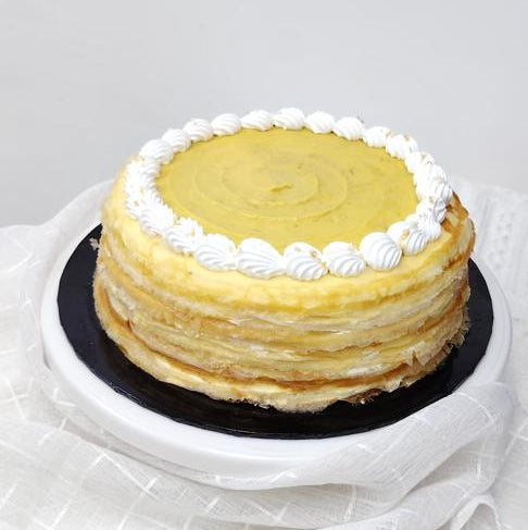 D24 Durian Mille Crepe Cake 8 Inch