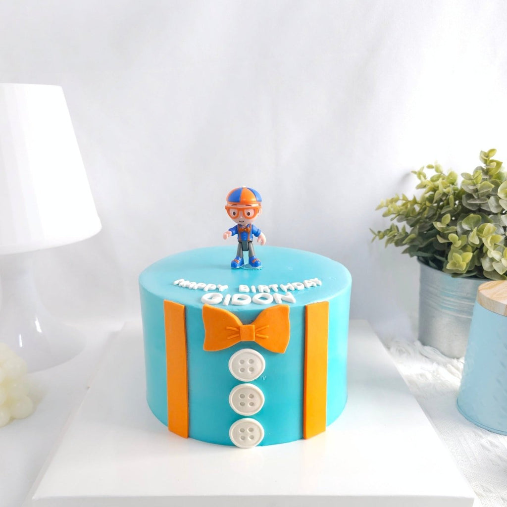 Blippi Cake 6 Inch (With Toy) - YippiiGift