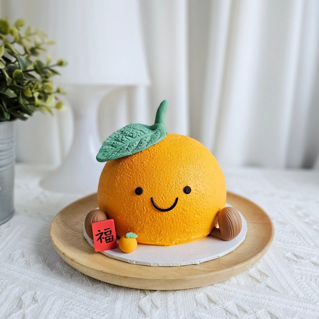 CNY Jellycat Orange Cake 4 Inch - YippiiGift