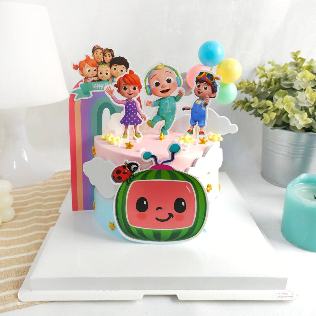 Cocomelon Cake 6 inch (Cardstock) - YippiiGift